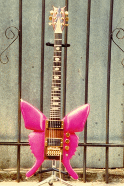 butterfly shaped guitar